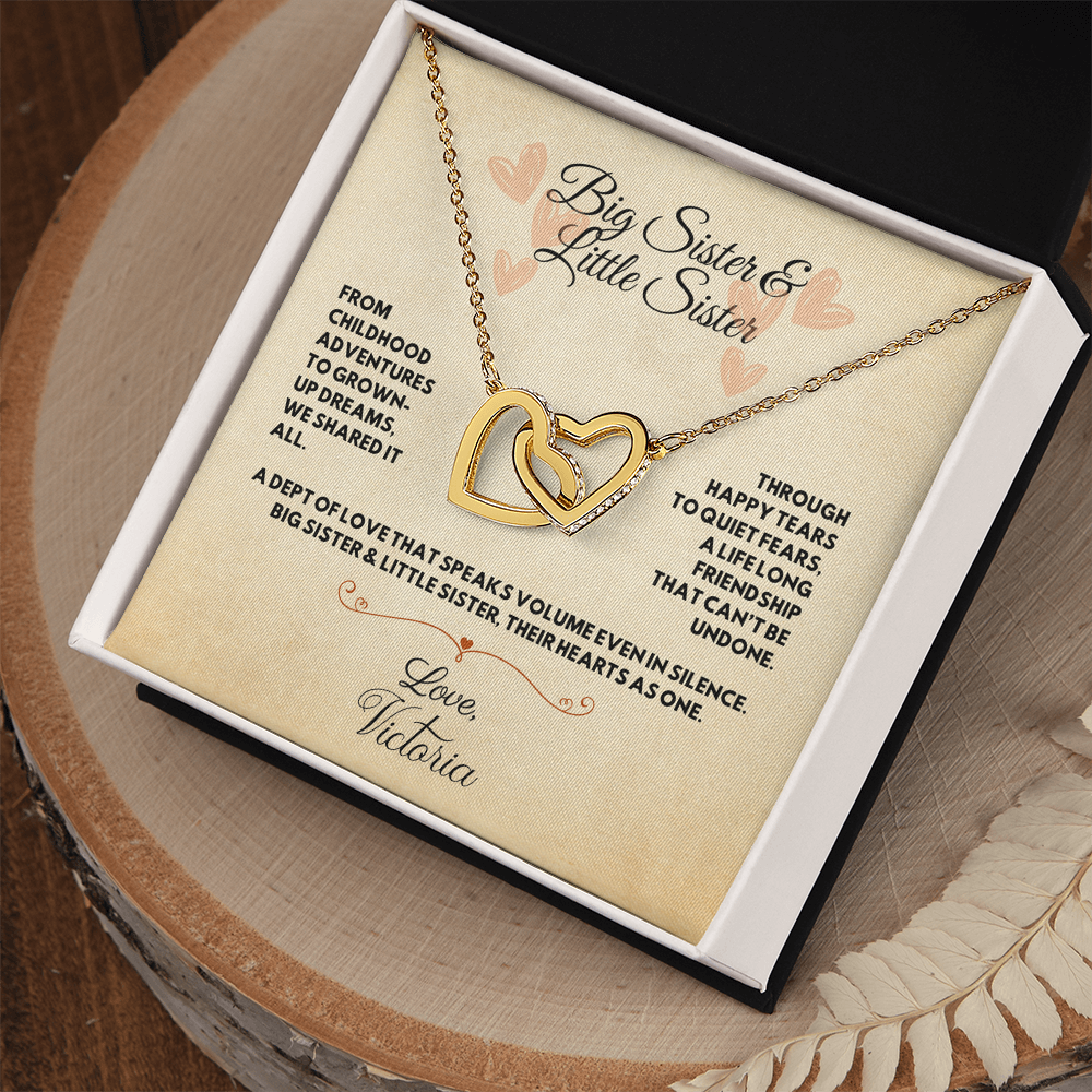 Sister & Sister, Their Hearts as one (Personalize)
