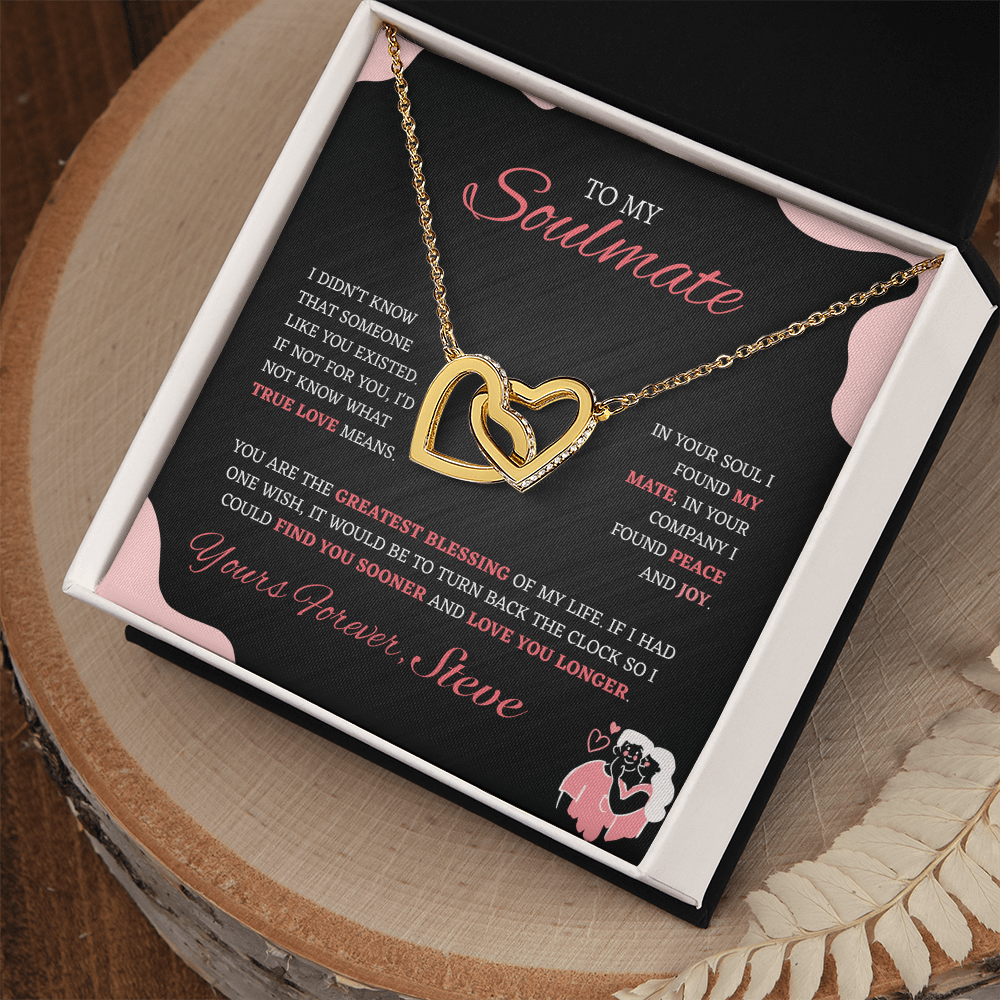 To My Soulmate, I didn't know that someone like you existed