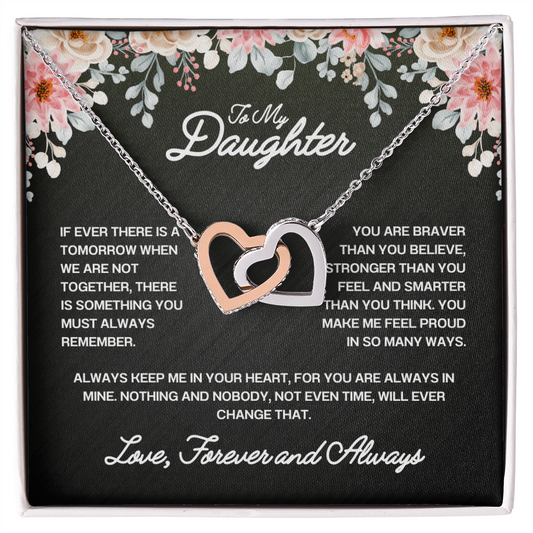 To My Daughter, You Make Me Feel Proud in so Many Ways (B)