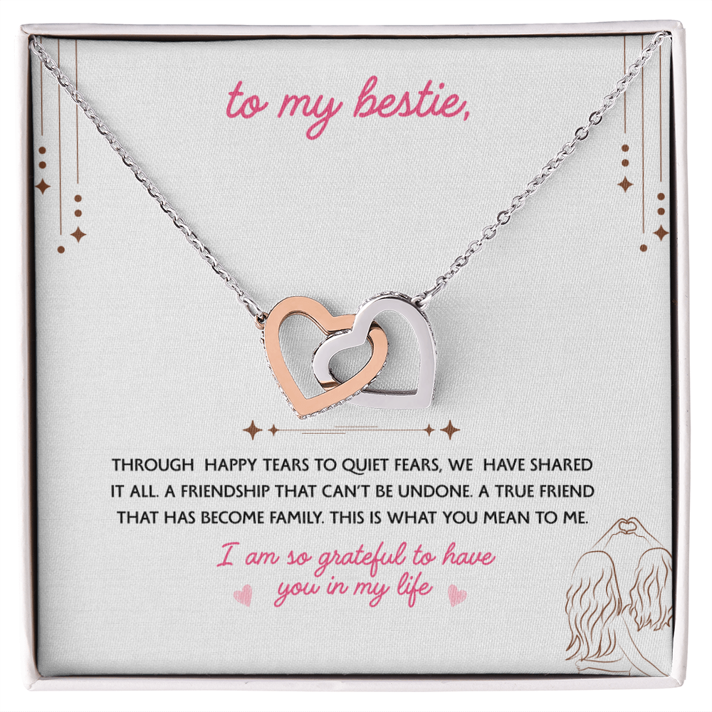 To My Bestie, you are a True Friend who has become Family - Gift Set