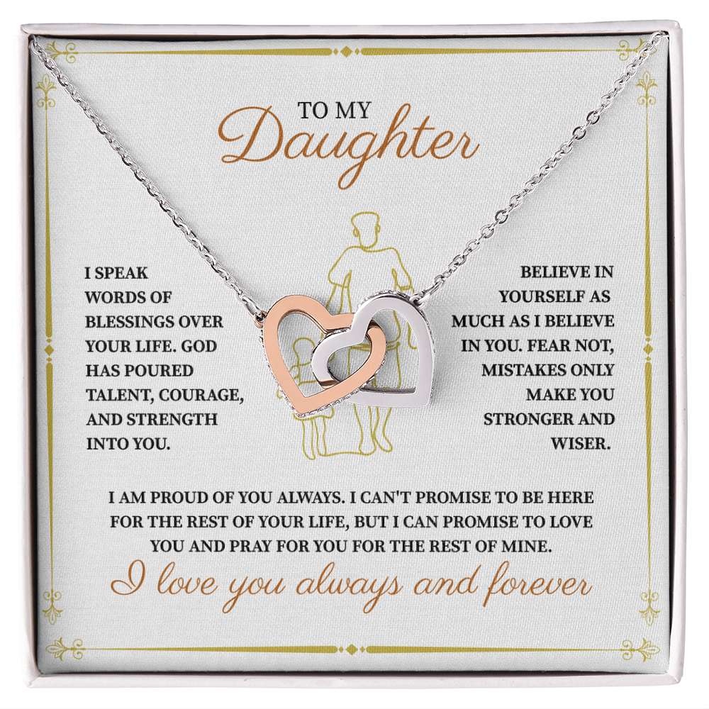To My Daughter, I speak words of blessings over your life