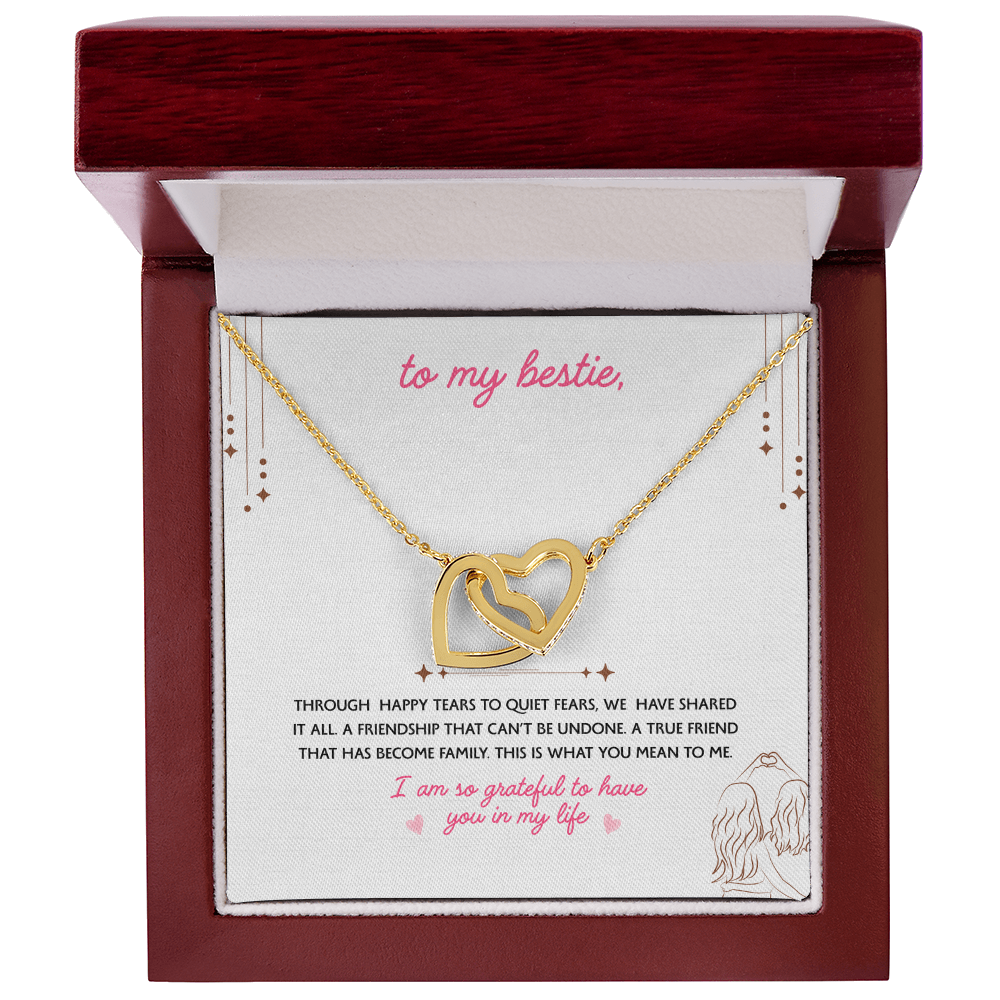 To My Bestie, you are a True Friend who has become Family - Gift Set
