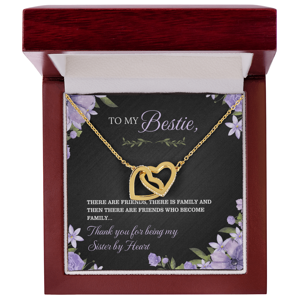 To My Bestie, there are Friends who Become family - Gift Set