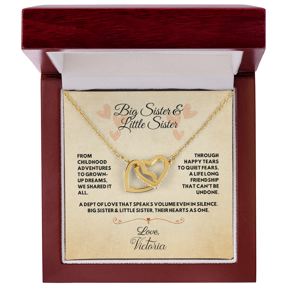 Sister & Sister, Their Hearts as one (Personalize)