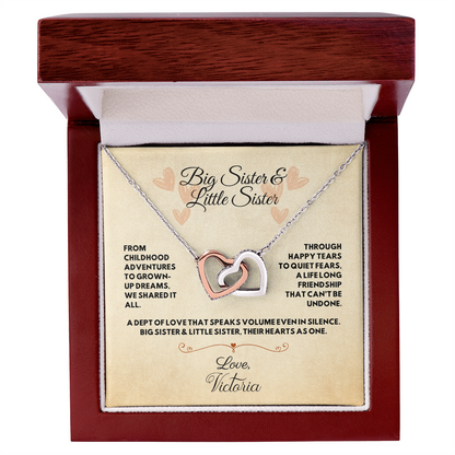 Sister & Sister, Their Hearts as one (Personalize)