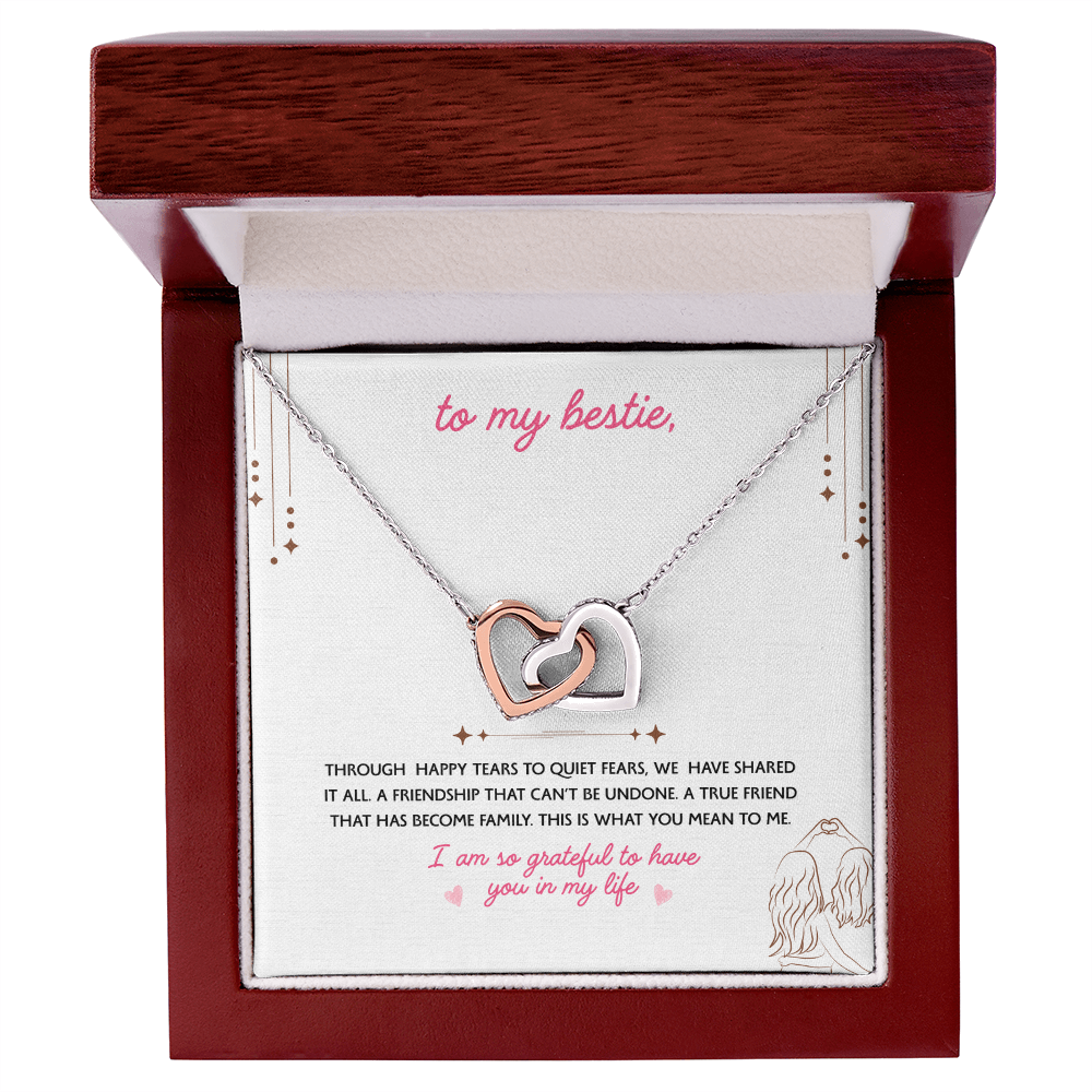 To My Bestie, you are a True Friend who has become Family - Gift Set