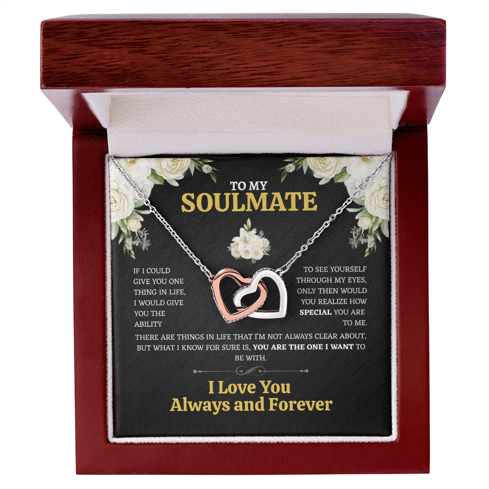 To My Soulmate, if You Could See Yourself Through My Eyes... - Gift Set