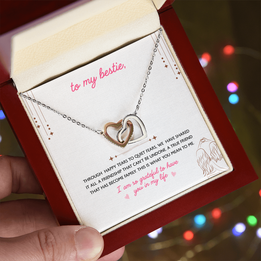 To My Bestie, you are a True Friend who has become Family - Gift Set