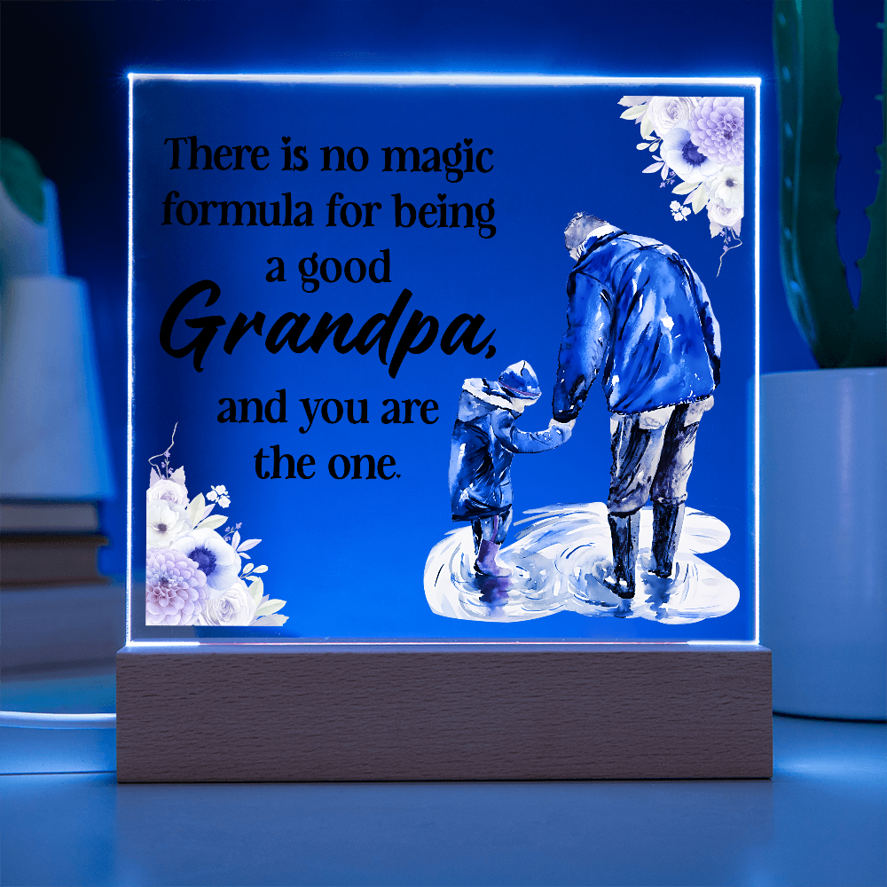 Acrylic - Grandpa You are the One
