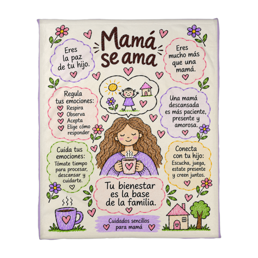 Mom Care Original - Mom Positive Blanket Gift,