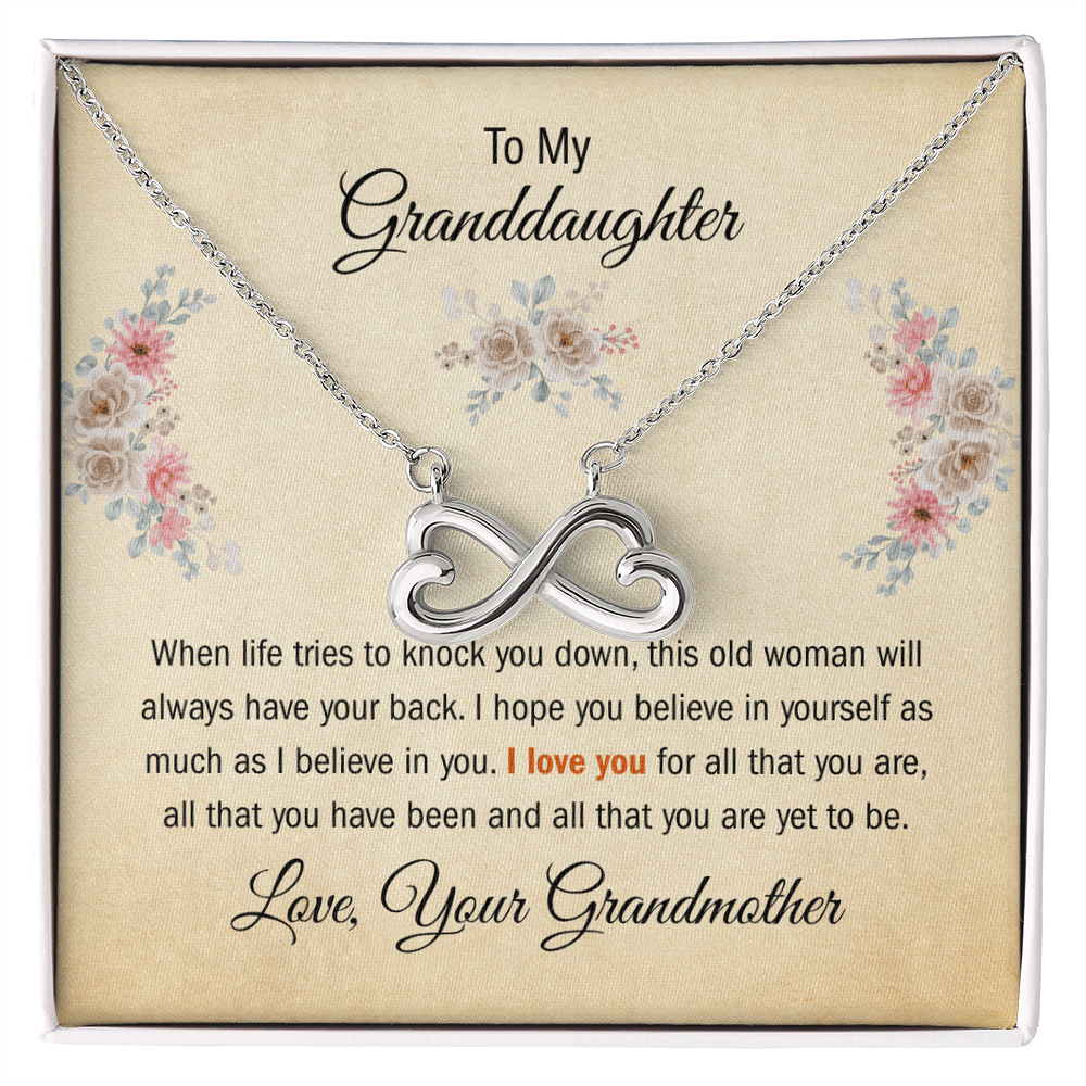 To My Granddaughter, this old woman will have your back (Y)
