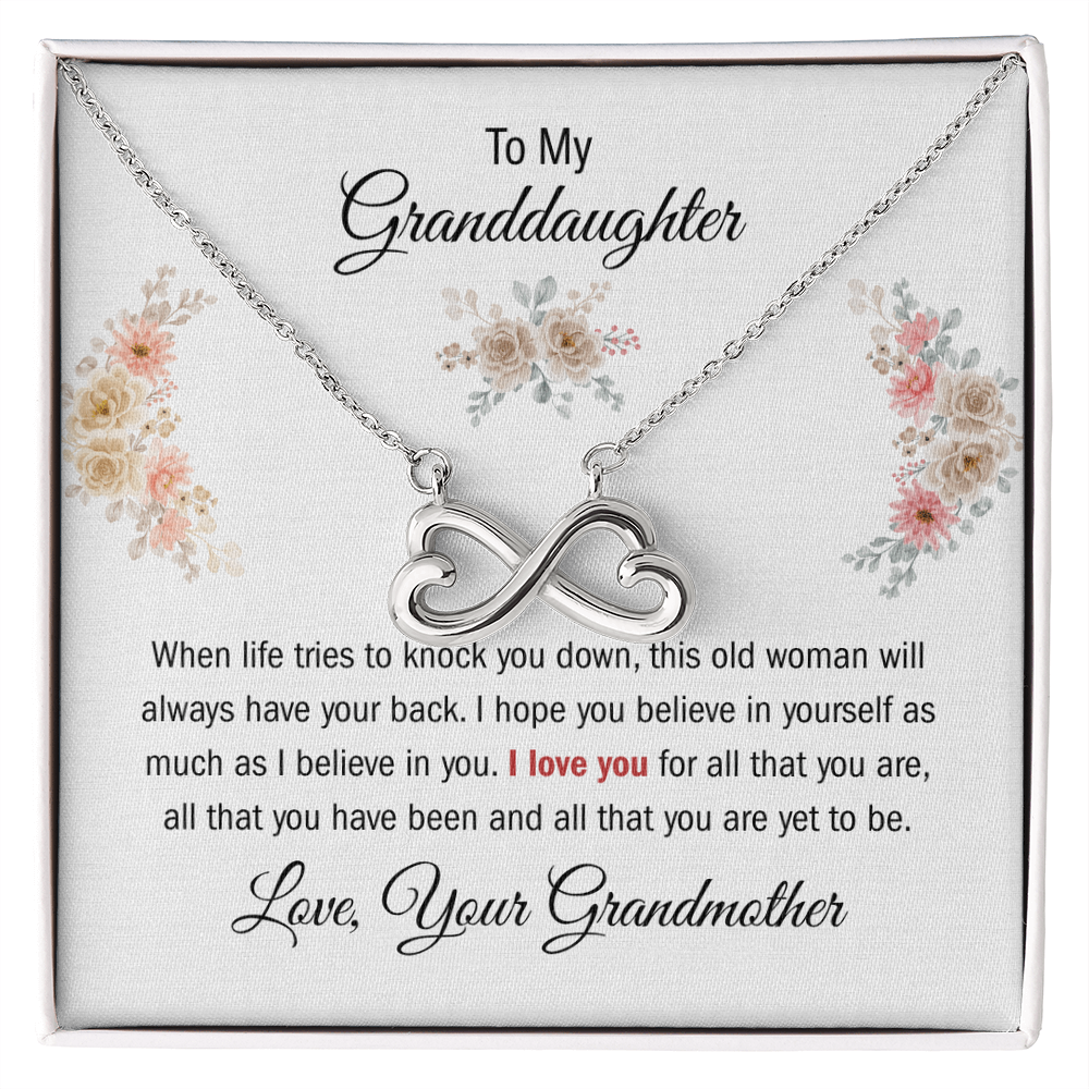 To My Granddaughter, This Old Woman Will Have Your back (W)