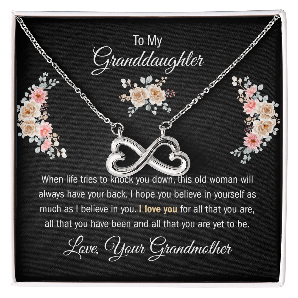 To My Granddaughter, This Old Woman Will Have Your Back (B)