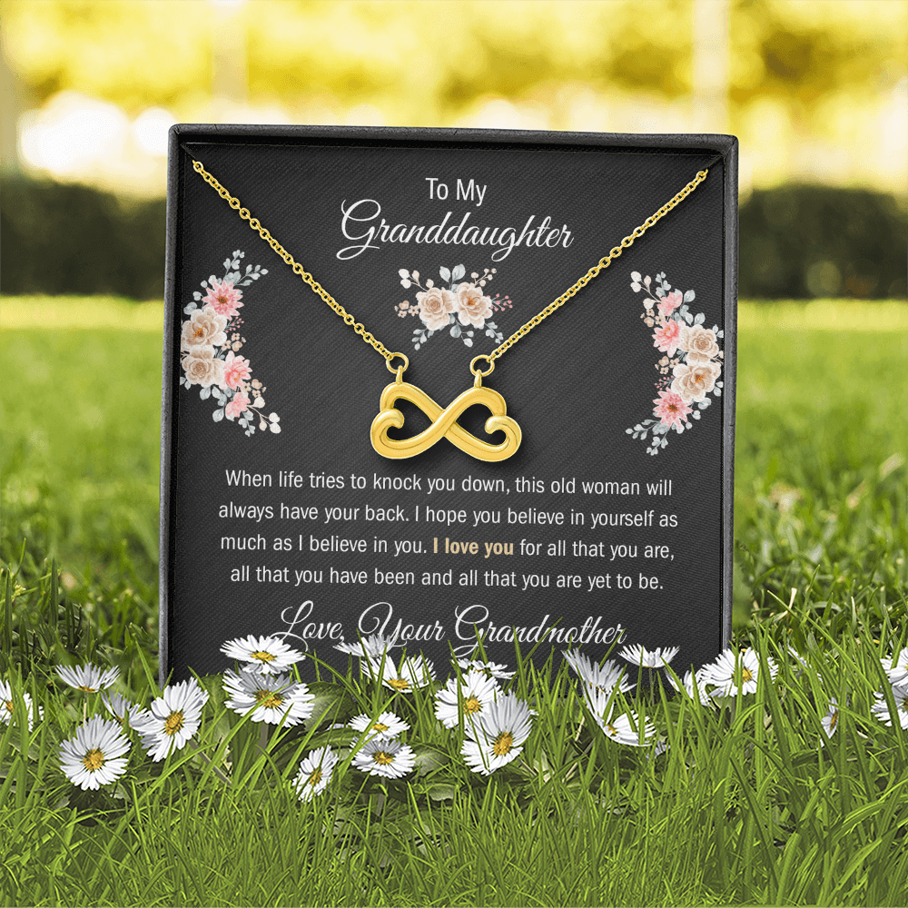 To My Granddaughter, This Old Woman Will Have Your Back (B)