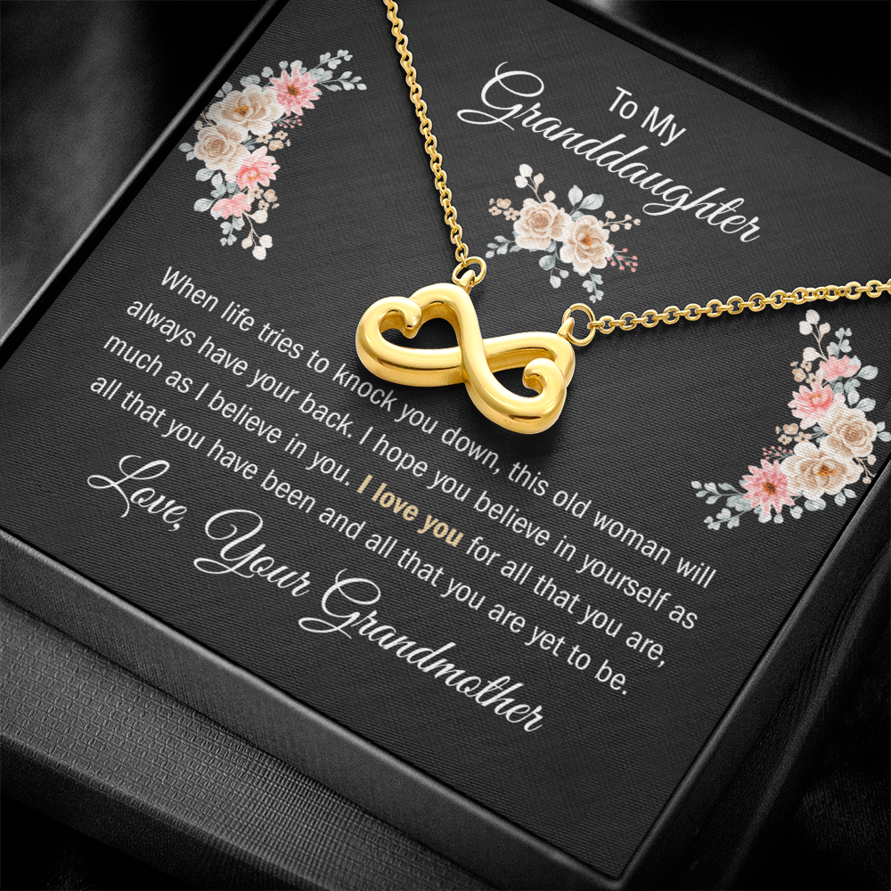 To My Granddaughter, This Old Woman Will Have Your Back (B)