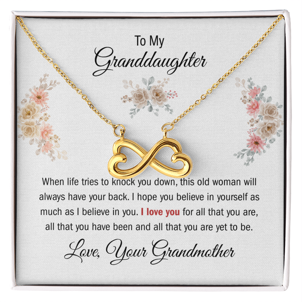 To My Granddaughter, This Old Woman Will Have Your back (W)