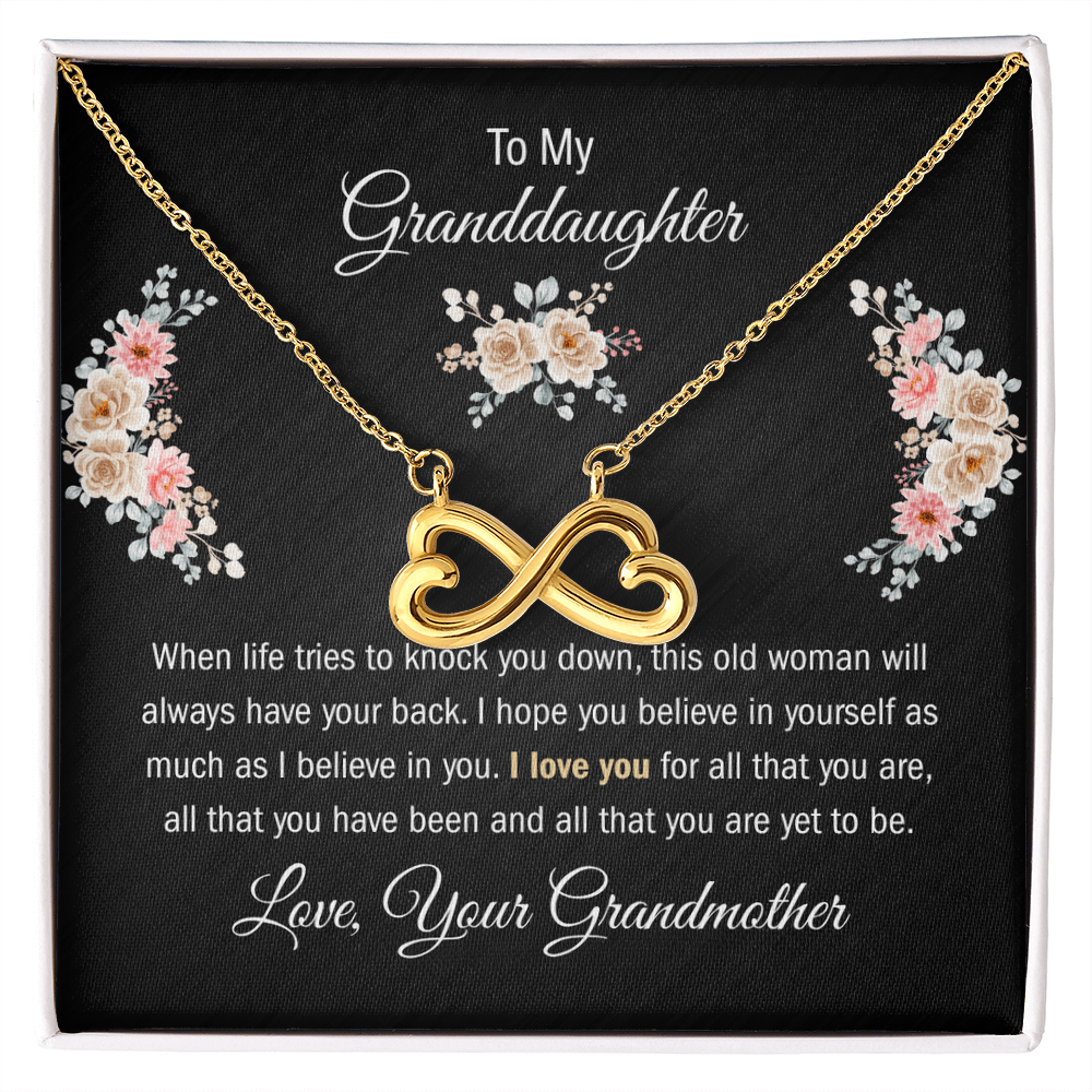 To My Granddaughter, This Old Woman Will Have Your Back (B)