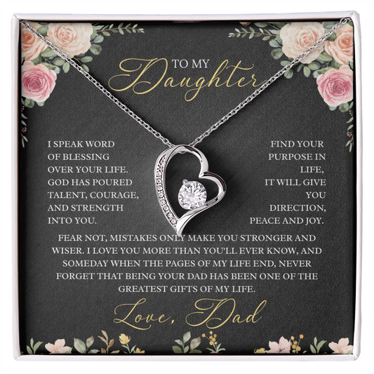 To My Daughter, God has poured talent, courage and strength into you