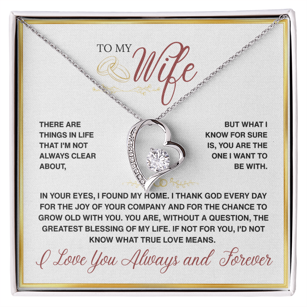 To My Wife, in your Eyes, I found my Love