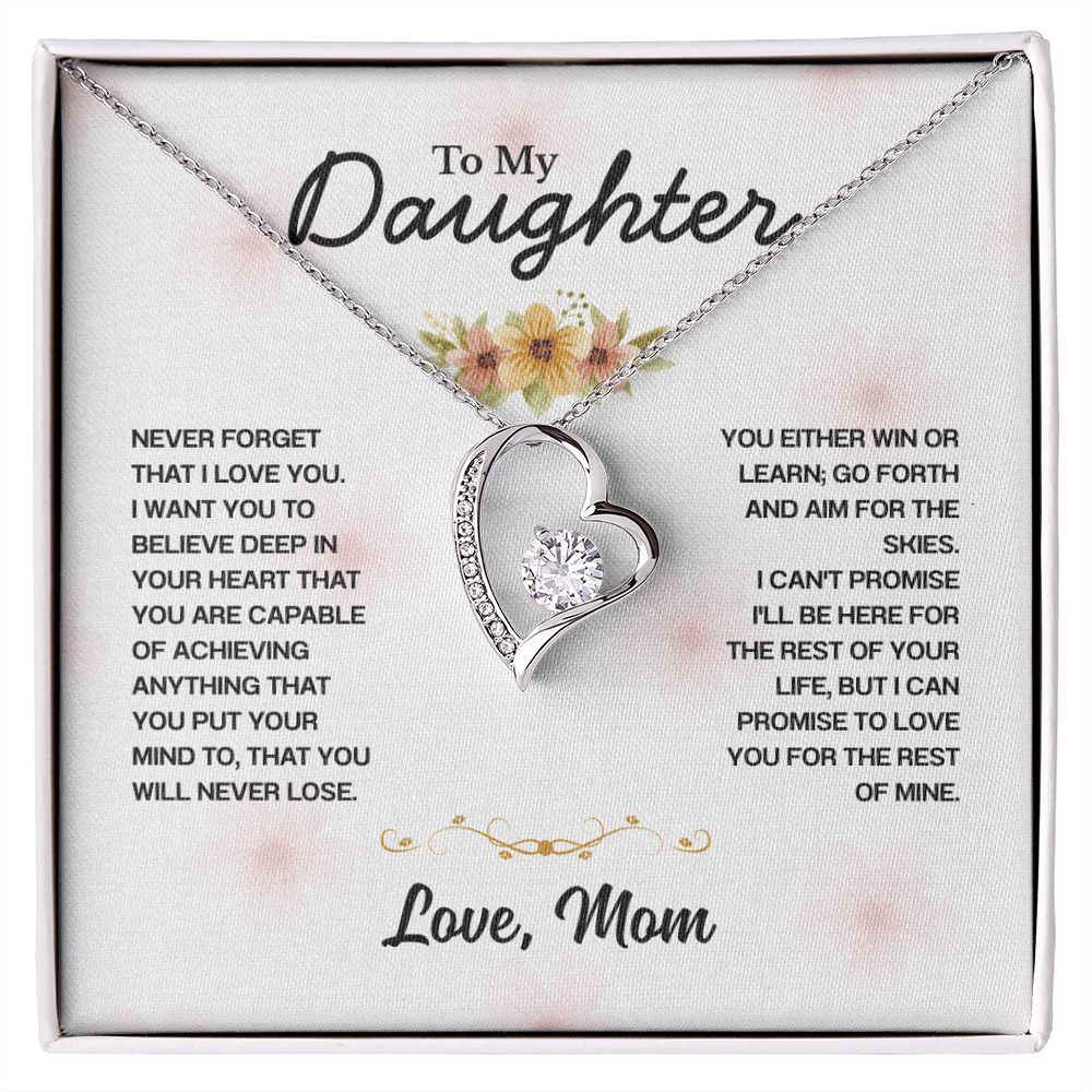 To My Daughter, You Are Capable of Anything (W)