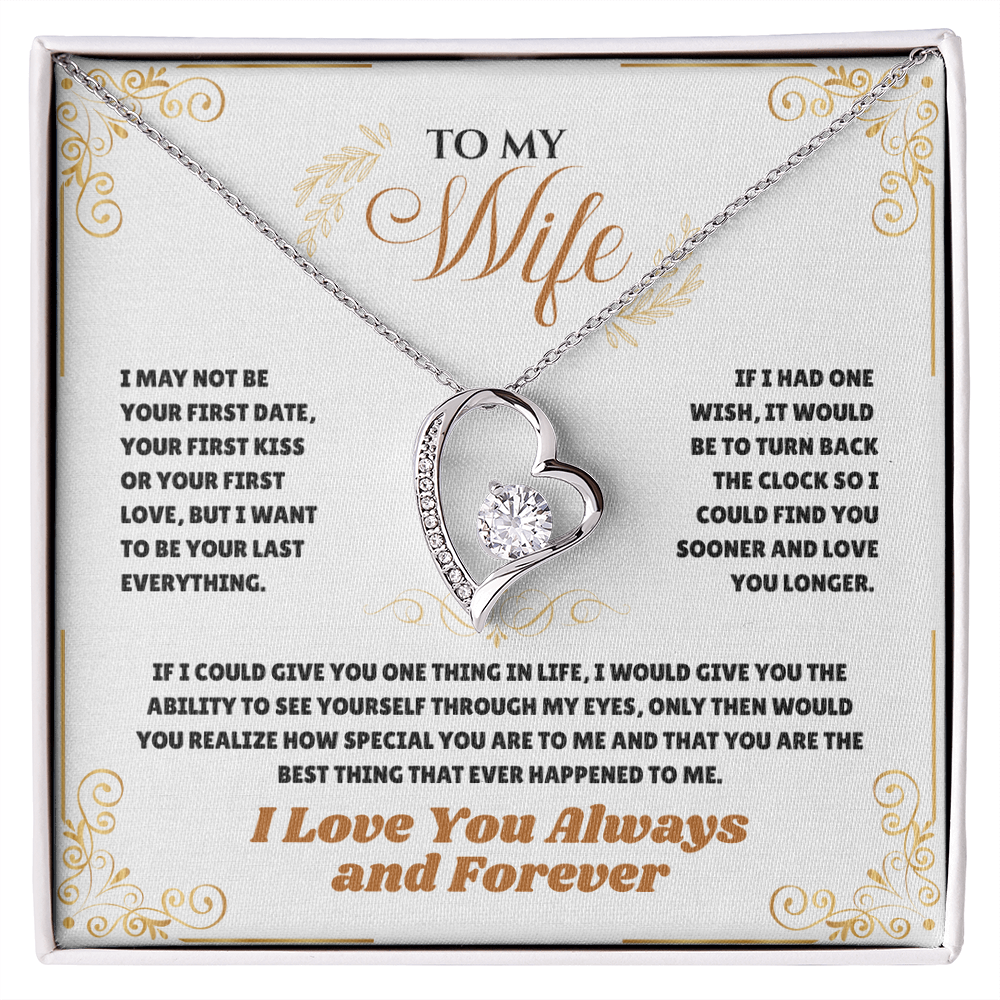 To My Wife, You are Special to Me