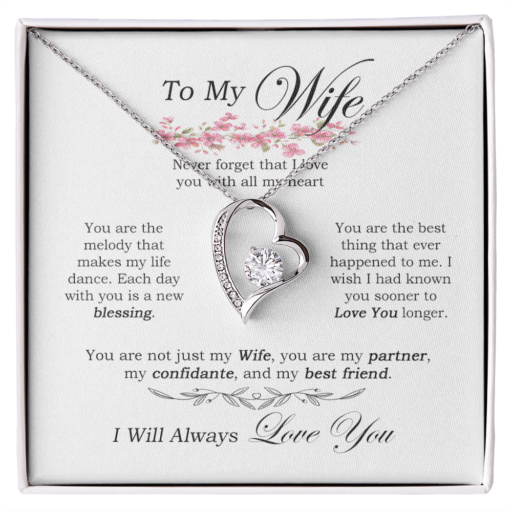 To my Wife, You Are the Melody of My Life