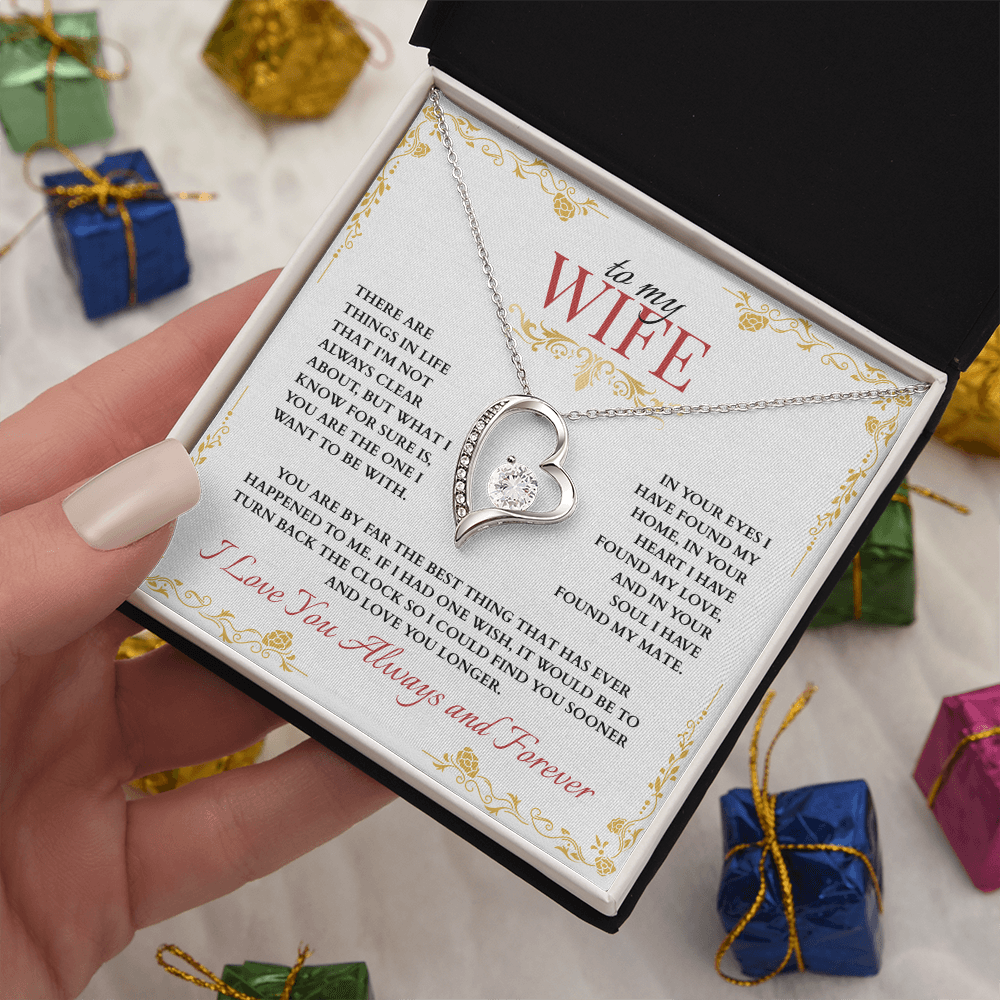 To My Wife, You are the One I Want to Be With