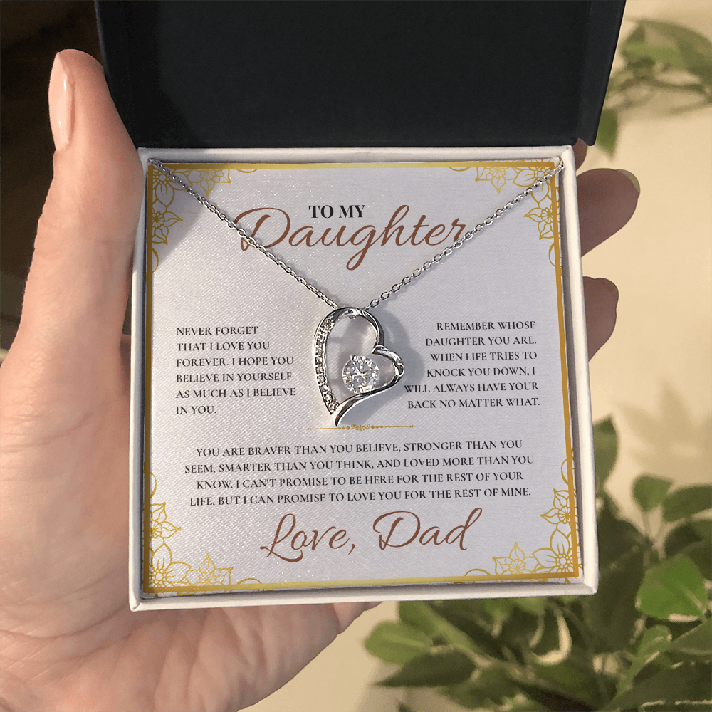 To My Daughter, I will Always Have your Back