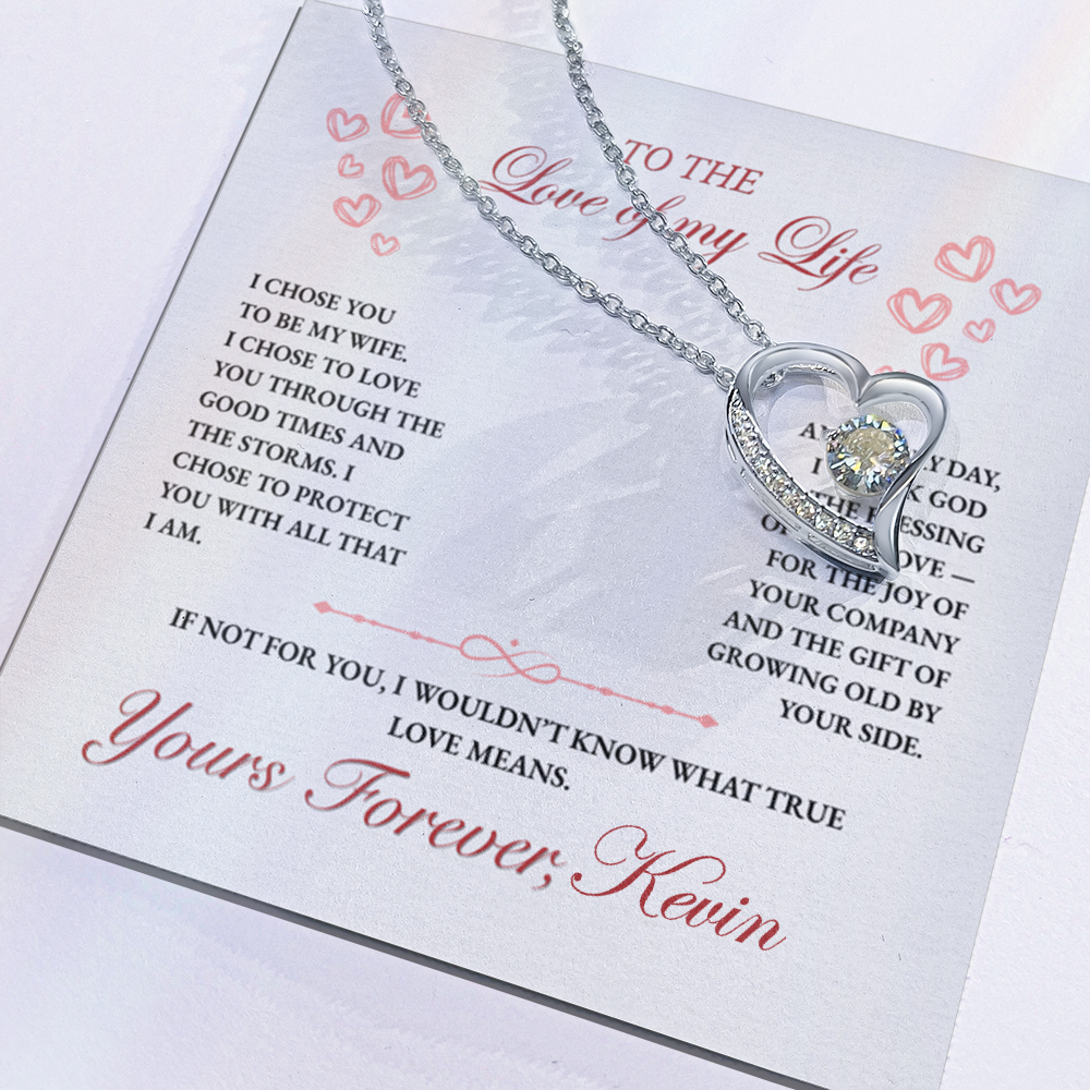 To my Wife, Thanks to You I know What True Love Means