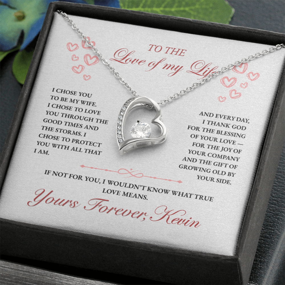 To my Wife, Thanks to You I know What True Love Means