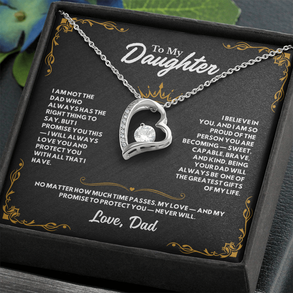 I am the dad who promises to love you and protect you