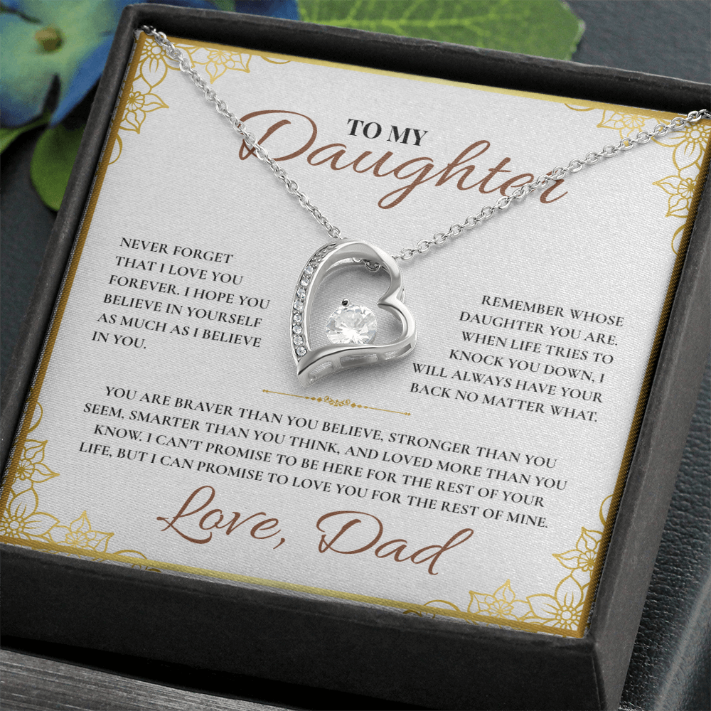 To My Daughter, I will Always Have your Back