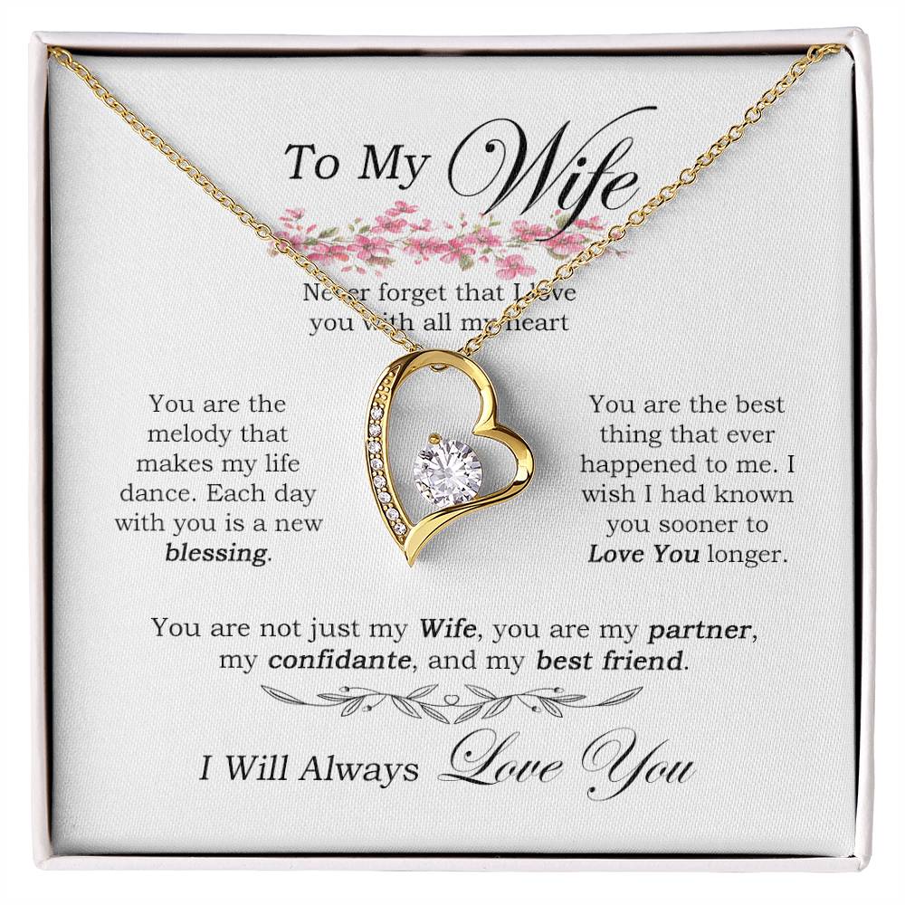 To my Wife, You Are the Melody of My Life
