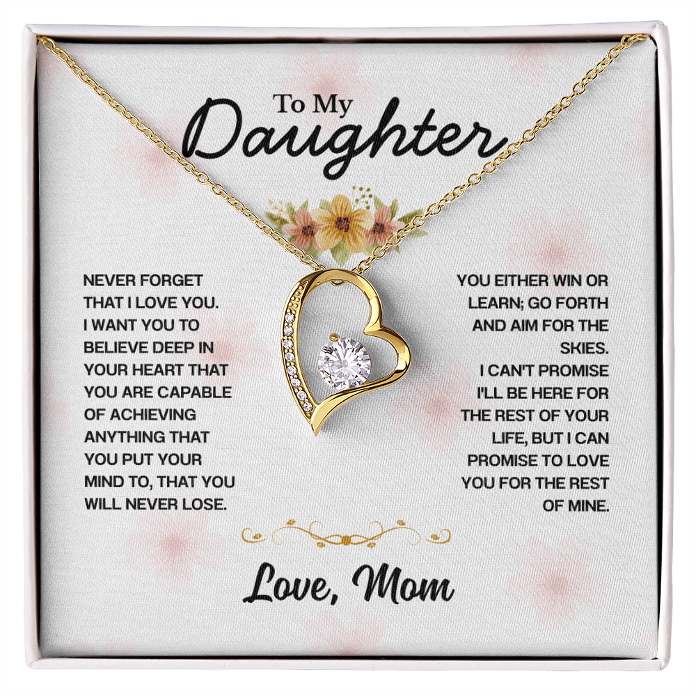 To My Daughter, You Are Capable of Anything (W)