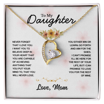 To My Daughter, You Are Capable of Anything (W)