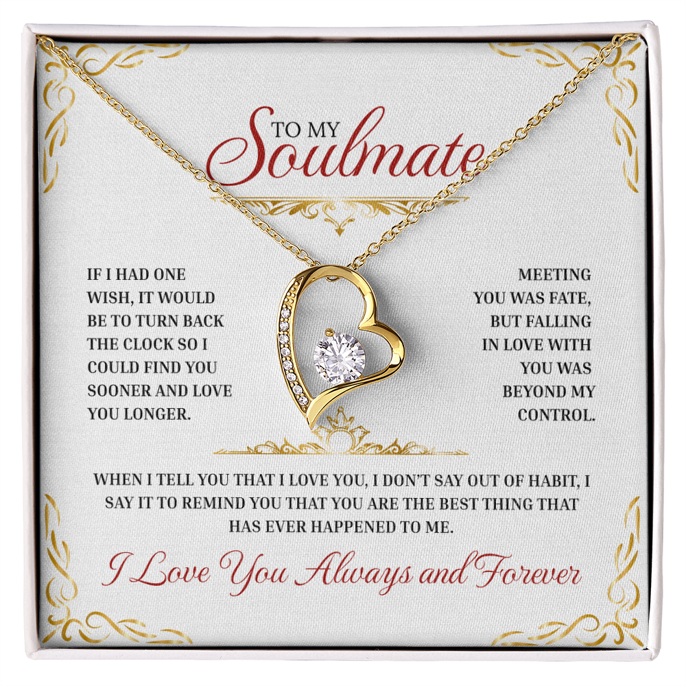 To My Soulmate, Falling in Love with You was Beyond my Control - Gift Set