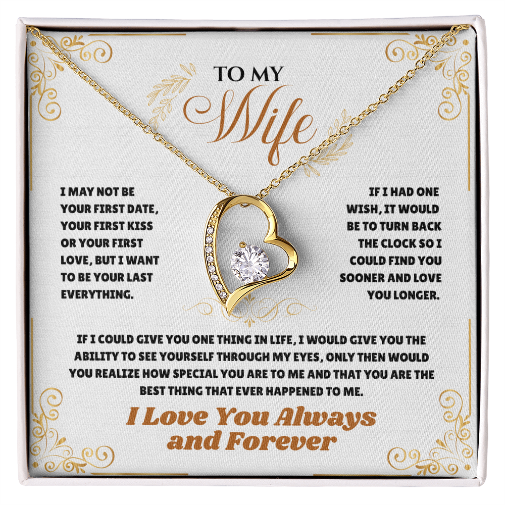 To My Wife, You are Special to Me