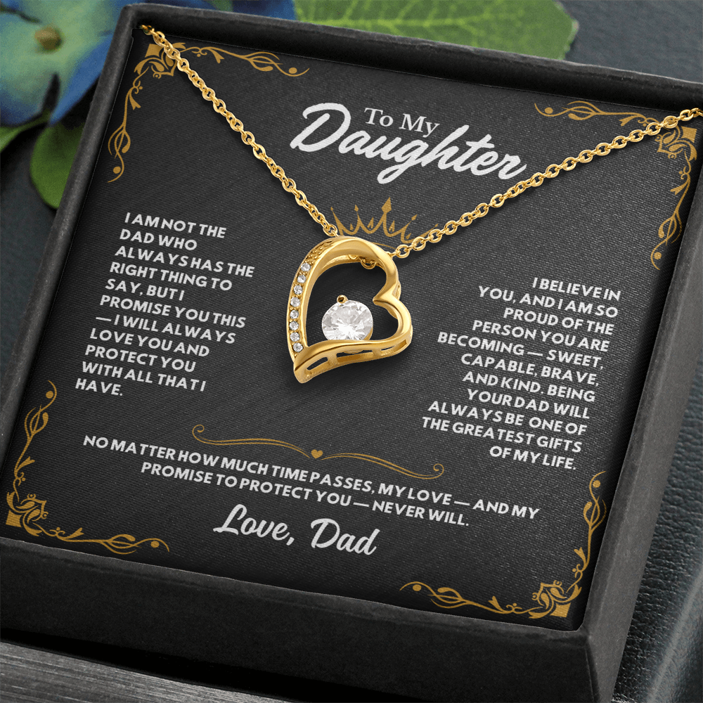 I am the dad who promises to love you and protect you