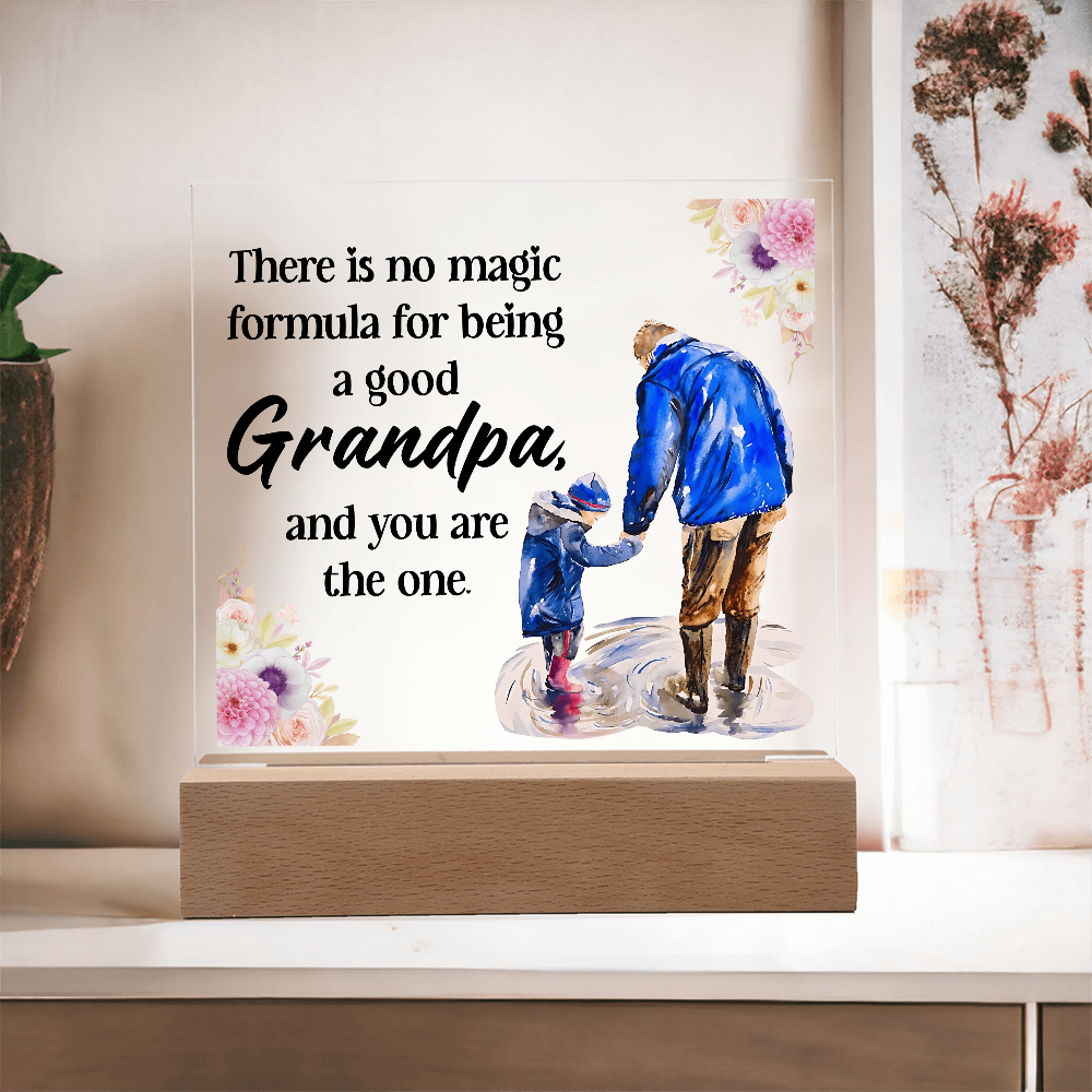 Acrylic - Grandpa You are the One