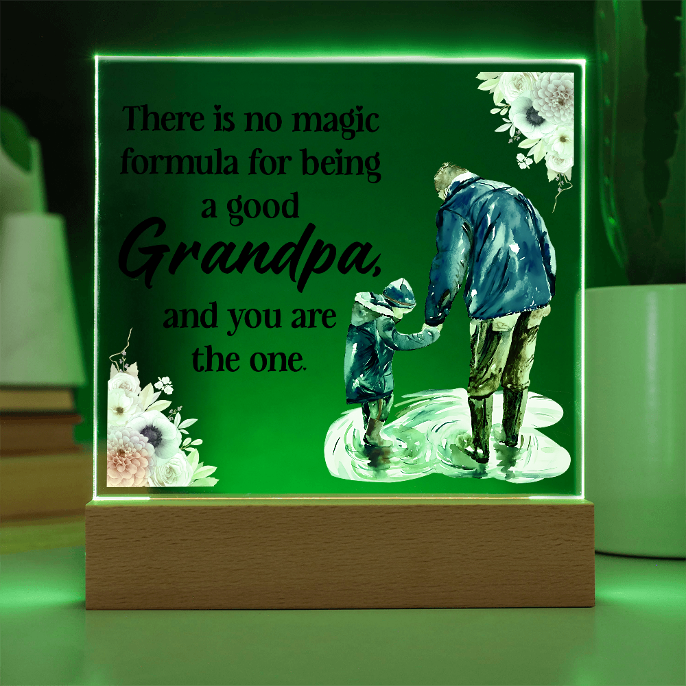 Acrylic - Grandpa You are the One