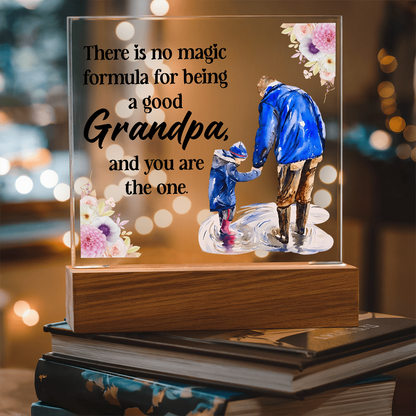 Acrylic - Grandpa You are the One