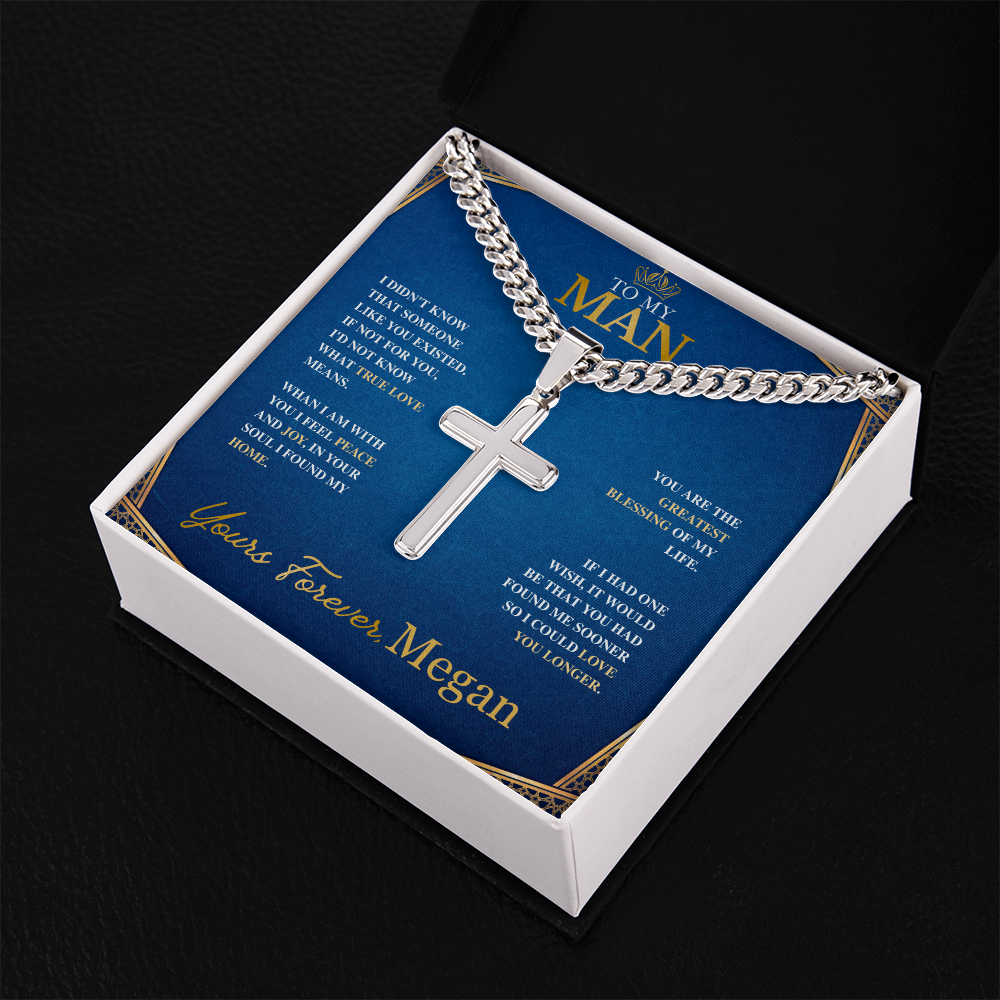 To My Man, I didn't know that someone like you existed