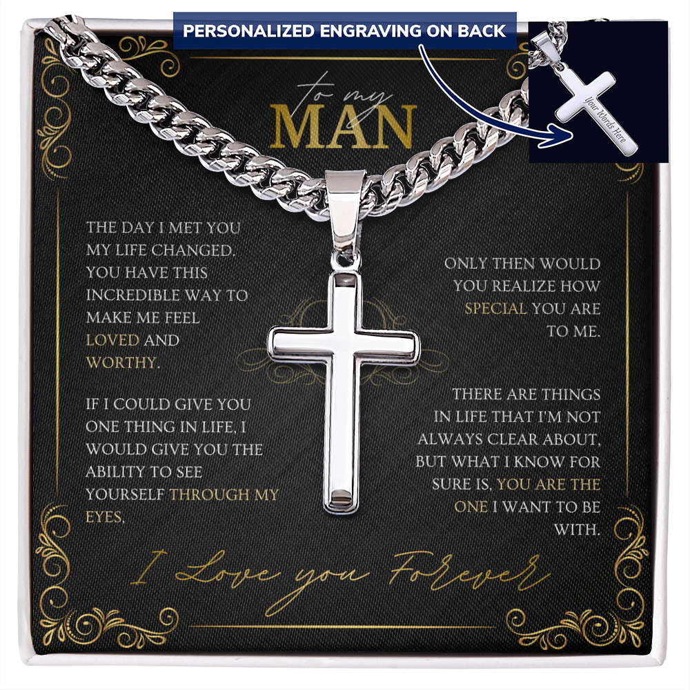 To My Man, You Make Me Feel Worthy - Gift Set