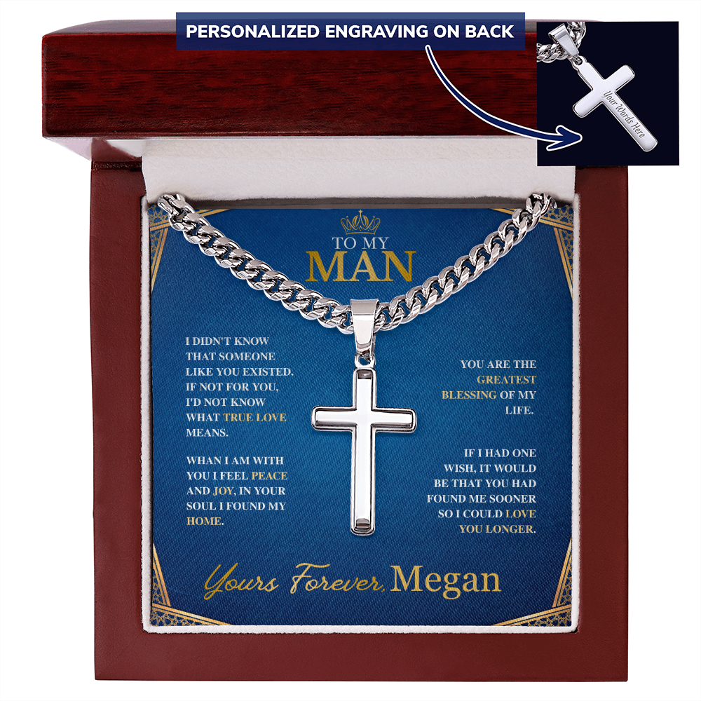 To My Man, I didn't know that someone like you existed