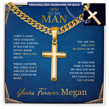 To My Man, I didn't know that someone like you existed