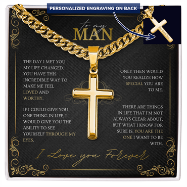 To My Man, You Make Me Feel Worthy - Gift Set